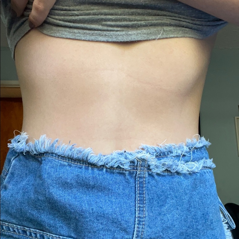 Wrap Jean skirt